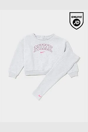 Nike Completo Felpa Varsity/Leggings Neonati