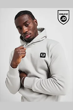 Fred Perry Felpa con Cappuccio Badge
