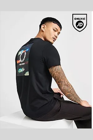 Fred Perry Maglis Back Blur Graphic