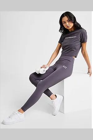 EA7 Leggings High Waist Poliestere