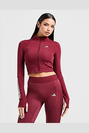 adidas Felpa Crop Hyperglam Ribbed