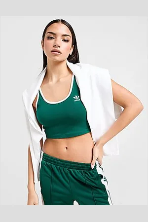 adidas Top a Canotta Crop 3-Stripes