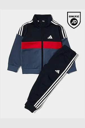 adidas Tiberio Full Zip Colour Block Tracksuit Infant