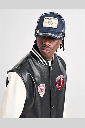 True Religion Big T Trucker Cap