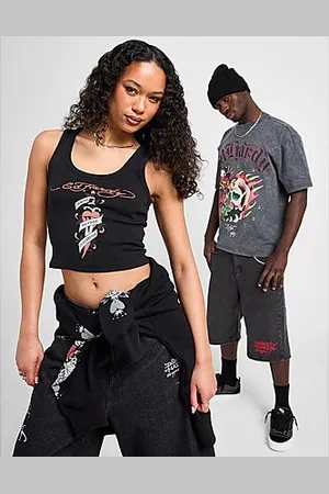 ED HARDY Canotta a Coste Dagger