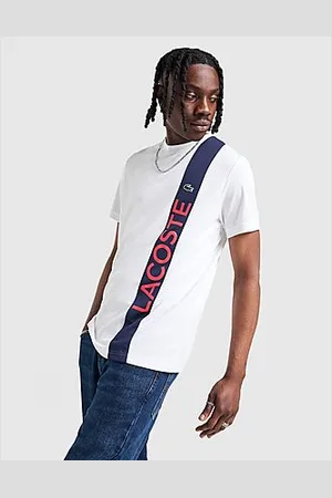 Lacoste Maglia Vertical Colour Block Wordmark