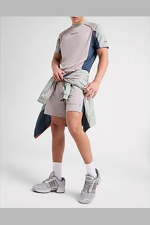 Red Run Activewear Sport Shorts