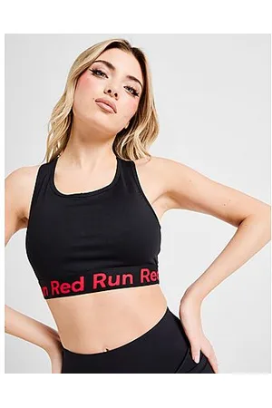 Red Run Activewear Inky Cropped Sports Bra