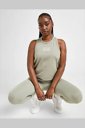 EA7 Shine Logo Tank Top