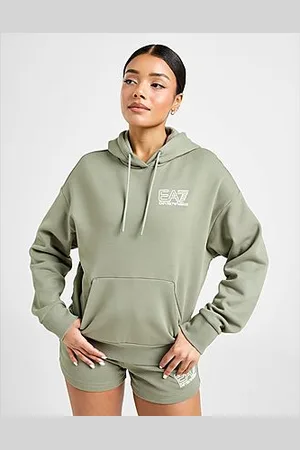 EA7 Shine Logo Overhead Hoodie