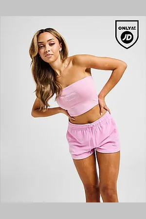 Juicy Couture Diamante Heart Logo Bandeau Top