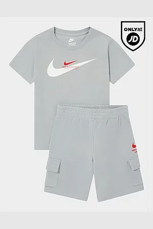 Nike Double Swoosh T-Shirt/Cargo Set Children