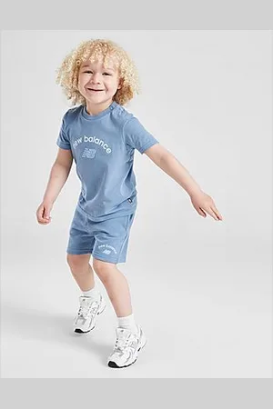 New Balance Arch Logo T-Shirt/Shorts Set Infant