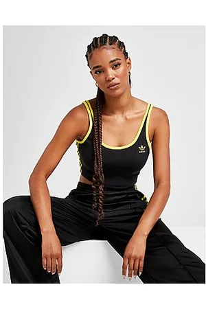 adidas Top a Canotta Crop 3-Stripes