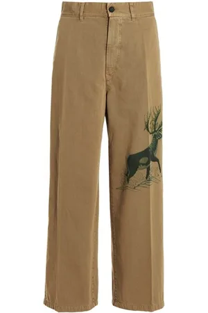INCOTEX RED X FACETASM Pantalone cotone stampa