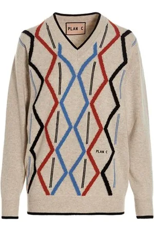 Plan C Maglione jacquard