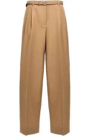Jil Sander Pantalone gabardine cintura