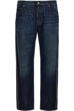 Dolce & Gabbana Jeans cucitura sfrangiata