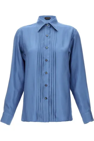 Tom Ford Camicia plastron plissè