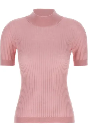 VERSACE Maglia lana coste