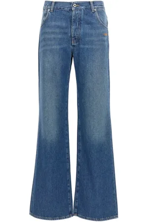 OFF-WHITE Jeans ricamo logo