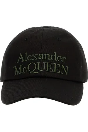 Alexander McQueen Cappellino ricamo logo
