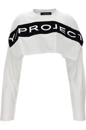 Y / PROJECT T-shirt cropped logo