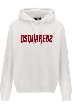 Dsquared2 Felpa con cappuccio stampa logo