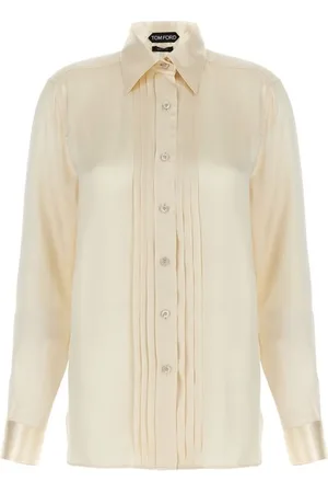 Tom Ford Camicia plastron plissè
