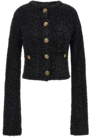 Balenciaga Cardigan cropped tweed