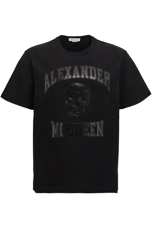 Alexander McQueen T-shirt stampa logo