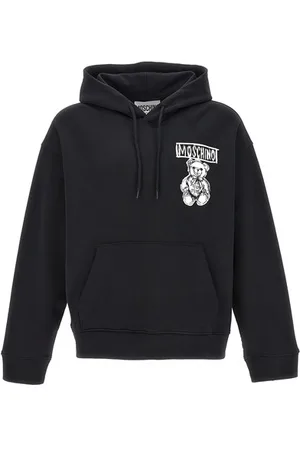 Moschino Felpa con cappuccio stampa logo