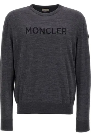 Moncler Maglia intarsio logo