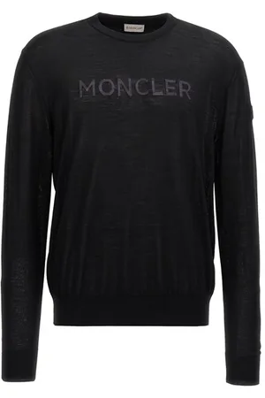 Moncler Maglia intarsio logo