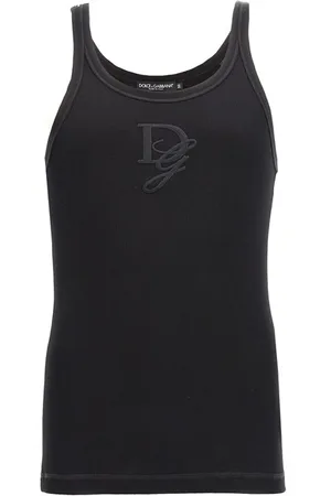 Dolce & Gabbana Tank top ricamo logo