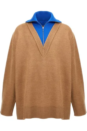 Jil Sander Maglione inserto half zip