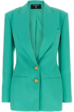 Balmain Blazer doppiopetto bottoni logo