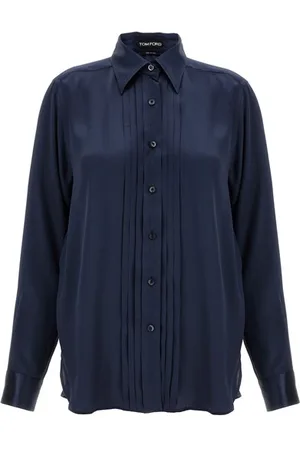 Tom Ford Camicia plastron plissè