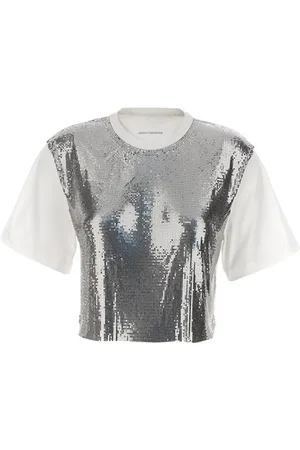 Paco rabanne T-shirt maglia metallica