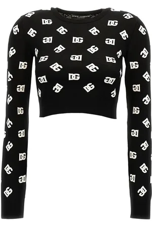 Dolce & Gabbana Maglioncino logo all over