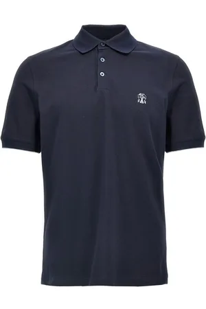 Brunello Cucinelli Polo piqué logo