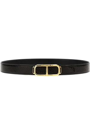 Tom Ford Cintura reversibile logo