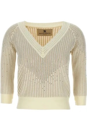 ERMANNO SCERVINO Maglia strass