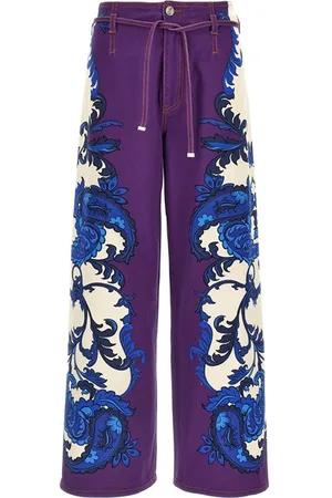 Etro Jeans maxi Paisley