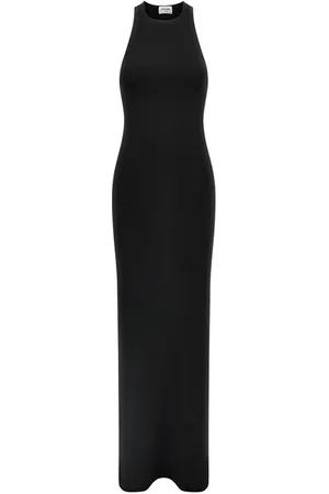Saint Laurent Abito lungo viscosa