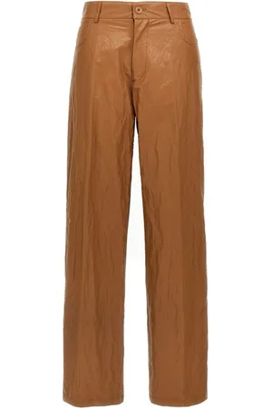 NUDE Pantalone effetto pelle