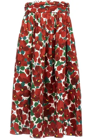 Carolina Herrera Gonna vita alta