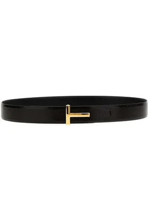 Tom Ford Cintura reversibile logo