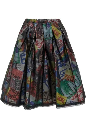 Comme des Garçons Gonna midi strutturata