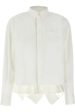 SACAI Camicia balze